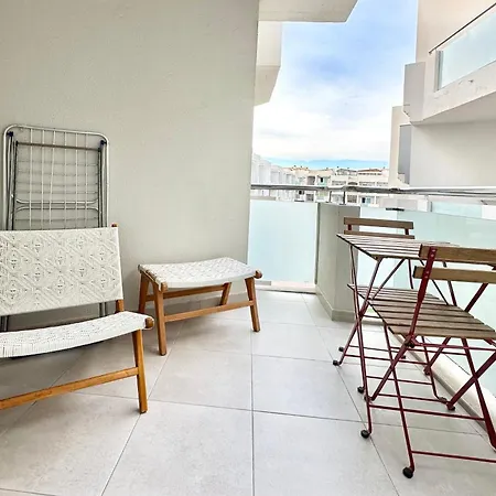 Lägenhet Caramel Cookie - Ac, Desk With Natural Light, 2 Balconies, Wifi And Pool *